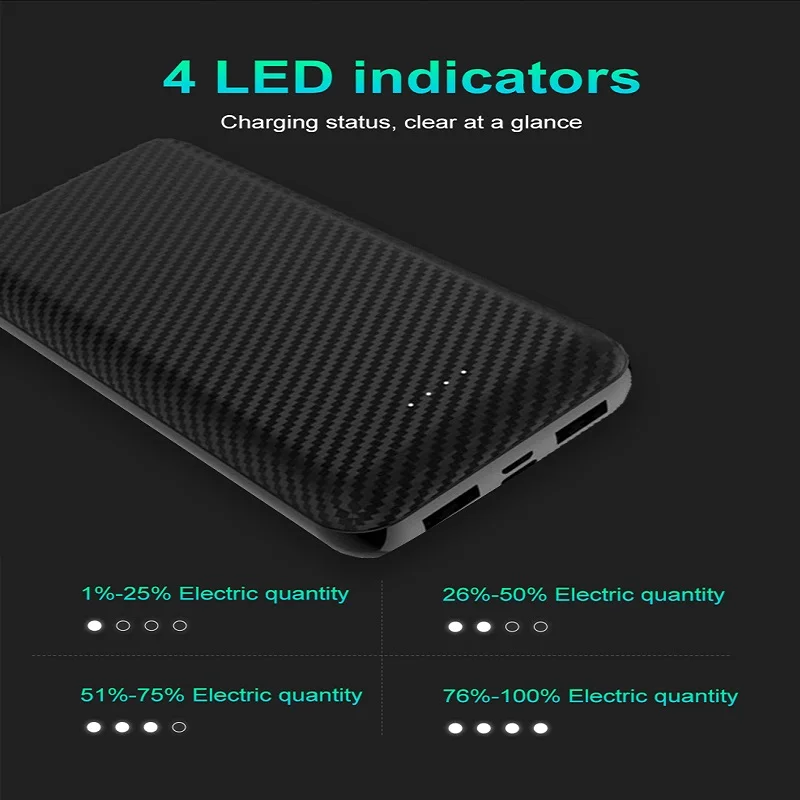 Mini Power Bank 20000mah Portable USB ChargerPower Bank for iPhone Samsung Xiaomi External Battery Power Bank
Mini Power Bank 20000mah Portable USB ChargerPower Bank for iPhone Samsung Xiaomi External Battery Power Bank