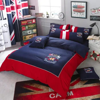 Europe British Style White Blue Duvet Cover set Premium 100%Cotton Chic Embroidery Bedding set Bed sheet Queen King size 4Pcs
Europe British Style White Blue Duvet Cover set Premium 100%Cotton Chic Embroidery Bedding set Bed sheet Queen King size 4Pcs