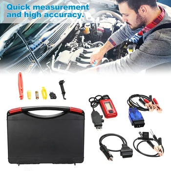Car Automotive Diagnostic Test Tool Circuit Tester Electric Leakage Detector Car Dark Current Tester Probe Kit LCD Display
Car Automotive Diagnostic Test Tool Circuit Tester Electric Leakage Detector Car Dark Current Tester Probe Kit LCD Display