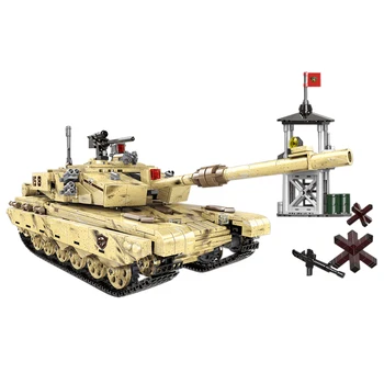 1340Pcs DIY Small Particle Military Series Building Block Model Set for 100% Building Block Brands - 99 Tank
1340Pcs DIY Small Particle Military Series Building Block Model Set for 100% Building Block Brands - 99 Tank