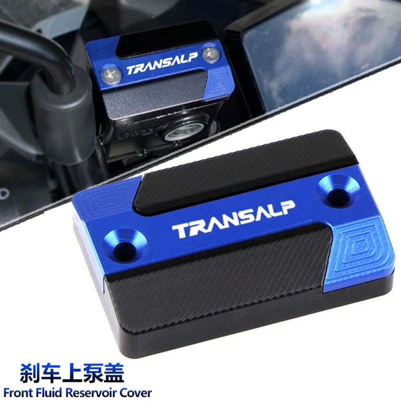New For HONDA TRANSALP700 TRANSALP 600 650 700 XLV Motorcycle accessories CNC front brake fluid reservoir oil tank cap cove
New For HONDA TRANSALP700 TRANSALP 600 650 700 XLV Motorcycle accessories CNC front brake fluid reservoir oil tank cap cove
