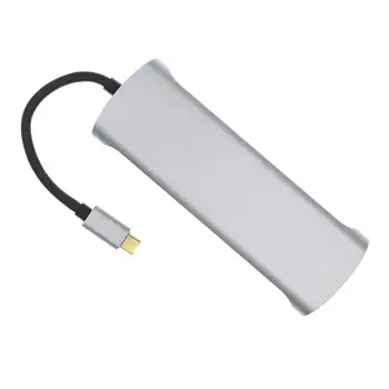 USB3.1 Docking Stations Metal 8 in 1 Multifunctional Type-c to HDMI/PD/VGA USB 3.1 Charger Hub Adapter
USB3.1 Docking Stations Metal 8 in 1 Multifunctional Type-c to HDMI/PD/VGA USB 3.1 Charger Hub Adapter