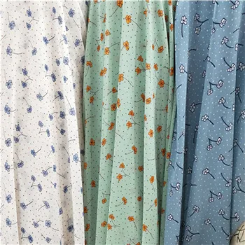 Chiffon fabric lady Shirt Dress Cape clothing accessories sleeve high-grade wave point floral print fabric
Chiffon fabric lady Shirt Dress Cape clothing accessories sleeve high-grade wave point floral print fabric