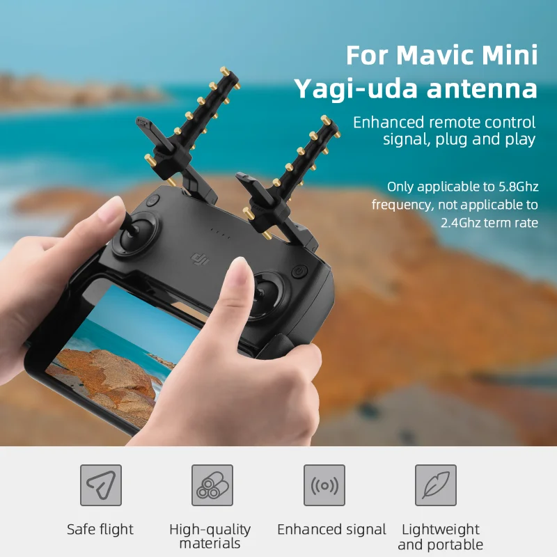 Description Picture 3 of itemRemote Controller Yagi Antenna Signal Booster Range Extender for DJI Mavic Mini 1/SE Air Spark 2 Pro Zoom FIMI X8 SE 2020