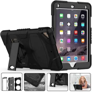 For iPad 5th 6th Generation Case Heavy Duty Protection Silicone PC Kickstand Case Cover for iPad 9.7 inch 2017 2018 iPad Air 2
For iPad 5th 6th Generation Case Heavy Duty Protection Silicone PC Kickstand Case Cover for iPad 9.7 inch 2017 2018 iPad Air 2