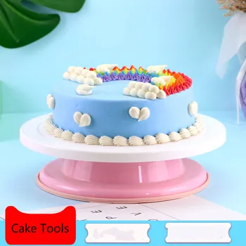 Cake Turntable Turntable Decorating Table Baking Rotating Table Cake Decorating Tools Full Set Cake Spatula DIY Baking
Cake Turntable Turntable Decorating Table Baking Rotating Table Cake Decorating Tools Full Set Cake Spatula DIY Baking