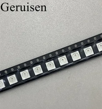 200PCS WS2812B (4pins) 5050 SMD WS2812 Individually Addressable Digital RGB LED Chip 5V WS2812B ws2812b 2812 LED Chip IC SMD
200PCS WS2812B (4pins) 5050 SMD WS2812 Individually Addressable Digital RGB LED Chip 5V WS2812B ws2812b 2812 LED Chip IC SMD