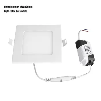 Ultra Thin LED Downlight Recessed Indoor Ceiling Light Spot Light Glass Square LED Panel Light Surface Mounted Wall Home Lamps
Ultra Thin LED Downlight Recessed Indoor Ceiling Light Spot Light Glass Square LED Panel Light Surface Mounted Wall Home Lamps