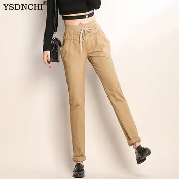 YSDNCHI Pockets Pants for Women Trousers Drawstring Casual Solid Women Harem Pants Khaki Army Green Black Plus Size Trousers
YSDNCHI Pockets Pants for Women Trousers Drawstring Casual Solid Women Harem Pants Khaki Army Green Black Plus Size Trousers