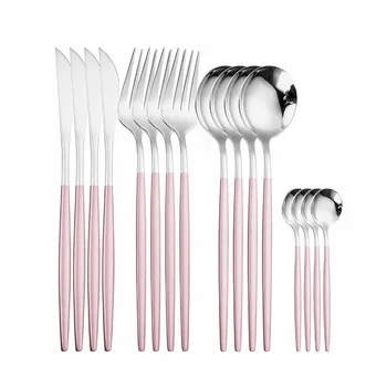 Stainless Steel Tableware Set Forks Knives Spoons Cutlery Forks Set Stainless Steel Dinner Fork Spoon Knife Dinnerware Set 16 Pc
Stainless Steel Tableware Set Forks Knives Spoons Cutlery Forks Set Stainless Steel Dinner Fork Spoon Knife Dinnerware Set 16 Pc