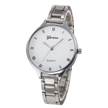 Geneva Top Brand Luxury Fashion Women Crystal Stainless Steel Analog Quartz Wrist Watch Bracelet Round Reloj Mujer Simple Clock
Geneva Top Brand Luxury Fashion Women Crystal Stainless Steel Analog Quartz Wrist Watch Bracelet Round Reloj Mujer Simple Clock
