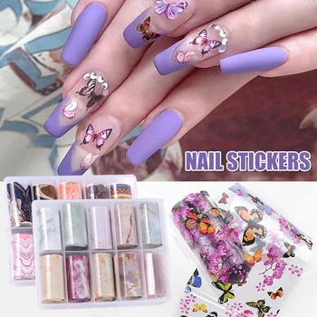 Hot sale 10 Roll/Box Star Nail Foils Transfer Decals Halloween Shimmering Nail Art Stickers Nail Tips DIY Decorations
Hot sale 10 Roll/Box Star Nail Foils Transfer Decals Halloween Shimmering Nail Art Stickers Nail Tips DIY Decorations