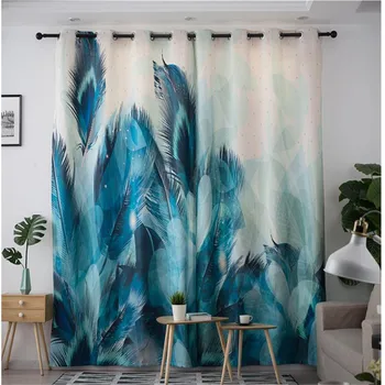 Custom curtains printed curtains modern minimalist literary green leaf curtains 3d curtains
Custom curtains printed curtains modern minimalist literary green leaf curtains 3d curtains