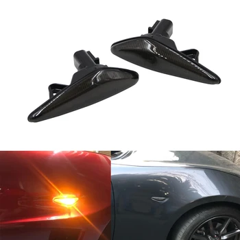 2PCS Smoked/Clear Amber LED Front Side Marker Light For Mazda MX-5 MX-6 16-up, for RX8 09-12
2PCS Smoked/Clear Amber LED Front Side Marker Light For Mazda MX-5 MX-6 16-up, for RX8 09-12