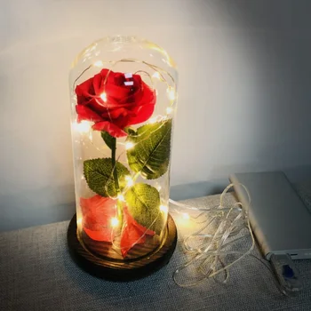Mother'S Day Gift USB Interface 8 Function With Light Feel Rose Glass Cover Decoration Led Light For Birthday Valentine Gifts
Mother'S Day Gift USB Interface 8 Function With Light Feel Rose Glass Cover Decoration Led Light For Birthday Valentine Gifts
