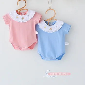 Ewt580 Enzo Brother 2020 Summer New Style Ruffled Collar Embroidered One-piece Romper Crawling Clothes
Ewt580 Enzo Brother 2020 Summer New Style Ruffled Collar Embroidered One-piece Romper Crawling Clothes