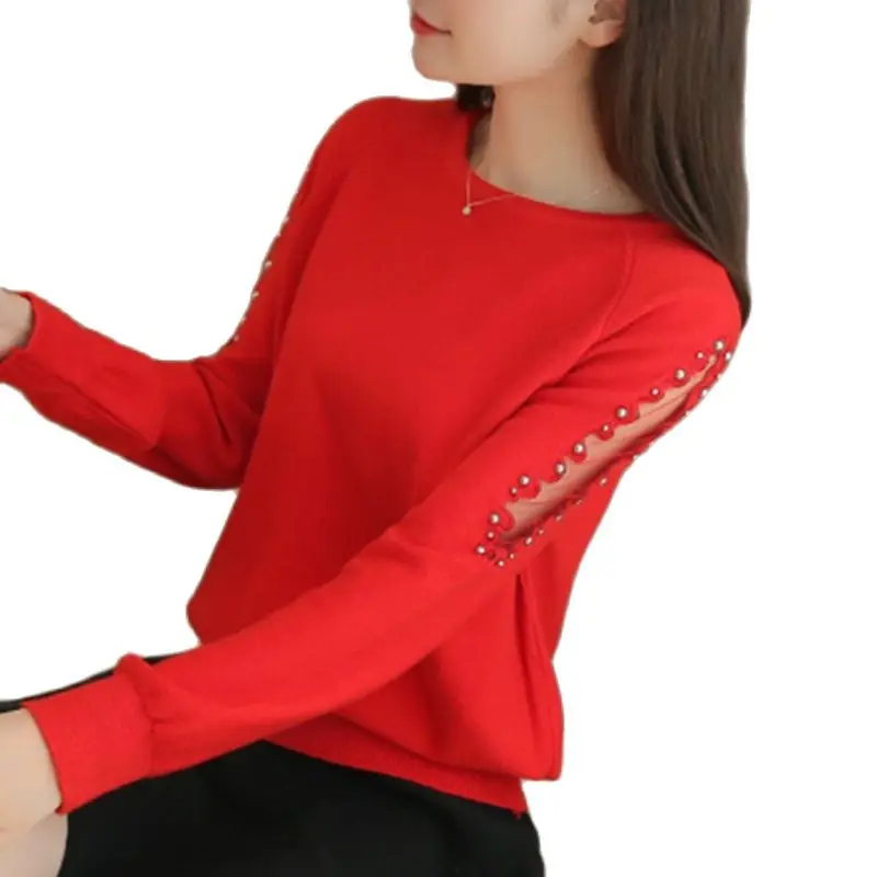 Women Sweaters And Pullovers Ohclothing 2021 Autumn Winter Sweater Hedging All-match Loose Sweaters Female Beading Shirt Solid
Women Sweaters And Pullovers Ohclothing 2021 Autumn Winter Sweater Hedging All-match Loose Sweaters Female Beading Shirt Solid