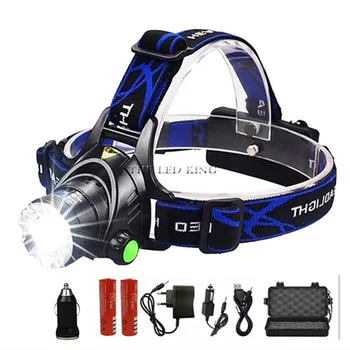 NEW LED headlamp fishing headlight 8000 lumen T6 R5 4 modes Zoomable lamp Waterproof Head Torch flashlight Head lamp use 18650
NEW LED headlamp fishing headlight 8000 lumen T6 R5 4 modes Zoomable lamp Waterproof Head Torch flashlight Head lamp use 18650