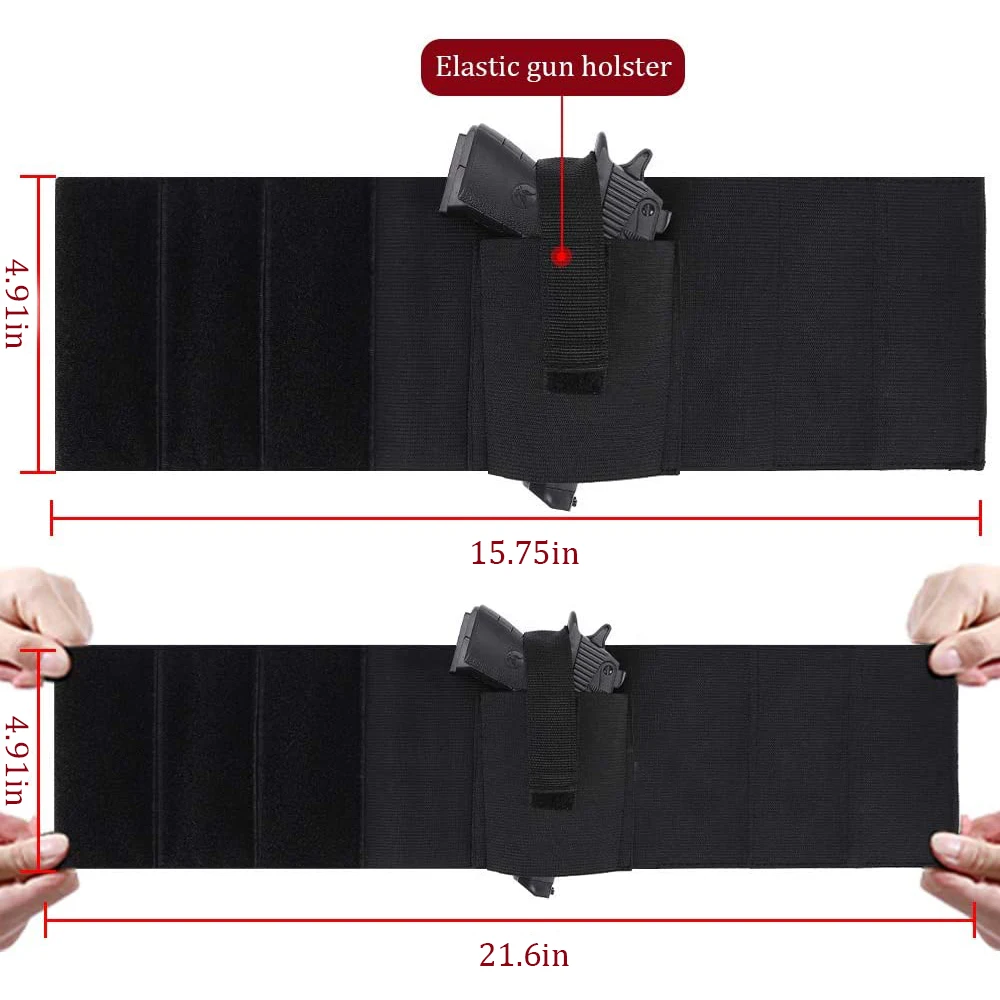 Universal Tactical Ankle Holster Concealed Carry Elastic Deep Concealment Leg Holsters Right Left Leg Strap Gun Outdoor Gear Universal Tactical Ankle Holster Concealed Carry Elastic Deep Concealment Leg Holsters Right Left Leg Strap Gun Outdoor Gear