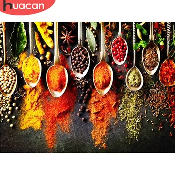 HUACAN 5D DIY Diamond Painting Kitchen Full Square Diamond Embroidery Cartoon Home Decoration Mosaic Picture Of Rhinestones 
HUACAN 5D DIY Diamond Painting Kitchen Full Square Diamond Embroidery Cartoon Home Decoration Mosaic Picture Of Rhinestones