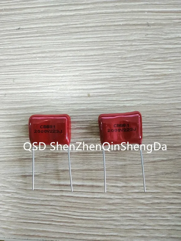 Пленочные конденсаторы CBB 100 шт./партия 223J 2000 в 22NF 2KV p20 мм 100% новые и