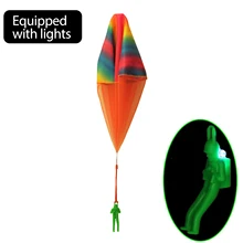 Children's Rainbow Parachute Toys Recyclable Outdoor Flying Toys Children Pretend Parent-child Interaction Outdoor Fun Toys
Children's Rainbow Parachute Toys Recyclable Outdoor Flying Toys Children Pretend Parent-child Interaction Outdoor Fun Toys