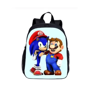 Fashion Sonic The Hedgehog School Bags For Boy Girl Cute Toddler Kids School Backpacks Cartoon Mario Children Travel Bag Mochila
Fashion Sonic The Hedgehog School Bags For Boy Girl Cute Toddler Kids School Backpacks Cartoon Mario Children Travel Bag Mochila