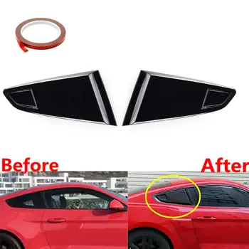 New 1/4 Quarter Glossy Black Car Side Window Quarter Louver Side Vent Scoop Cover Trim For Ford For Mustang 2015-2020 2Dr Coupe
New 1/4 Quarter Glossy Black Car Side Window Quarter Louver Side Vent Scoop Cover Trim For Ford For Mustang 2015-2020 2Dr Coupe