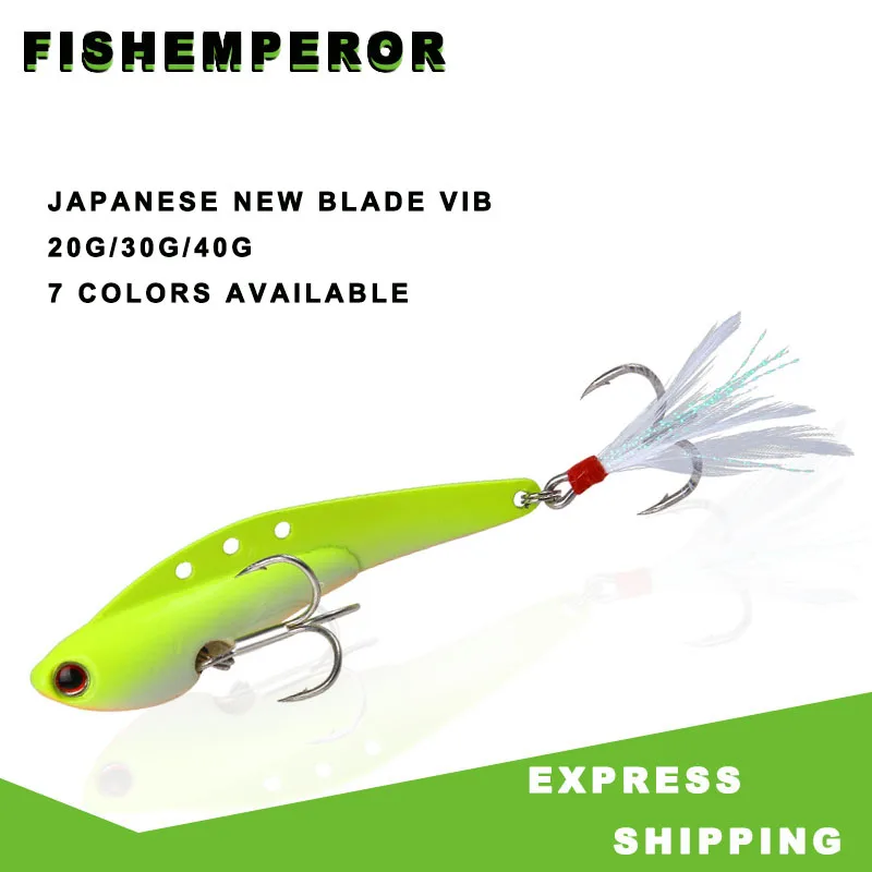 1 PC 20g 30g 40g Artificial Japanese Blade VIB Fishing Lure lead inside Hard Bait Diving Swivel Bait winter Sea Fishing Tackle
1 PC 20g 30g 40g Artificial Japanese Blade VIB Fishing Lure lead inside Hard Bait Diving Swivel Bait winter Sea Fishing Tackle