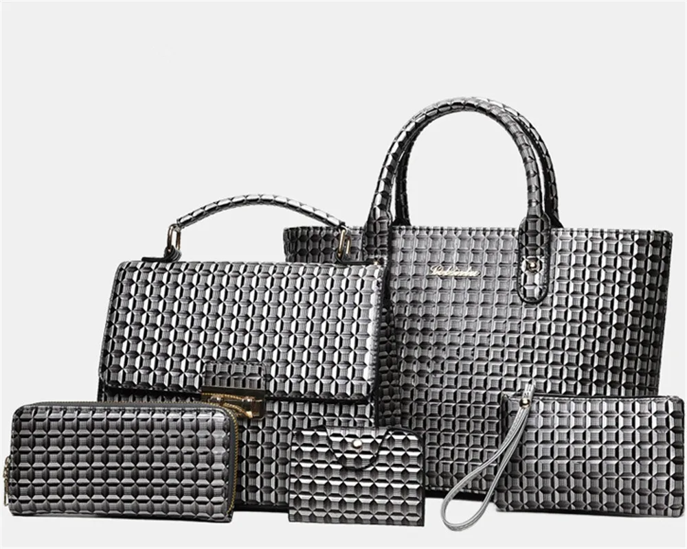 5 Pcs/set Women Leather Handbag 2019 European and American Famous Brand Designer Women's Luxury Handbags Crossbody Bags
5 Pcs/set Women Leather Handbag 2019 European and American Famous Brand Designer Women's Luxury Handbags Crossbody Bags