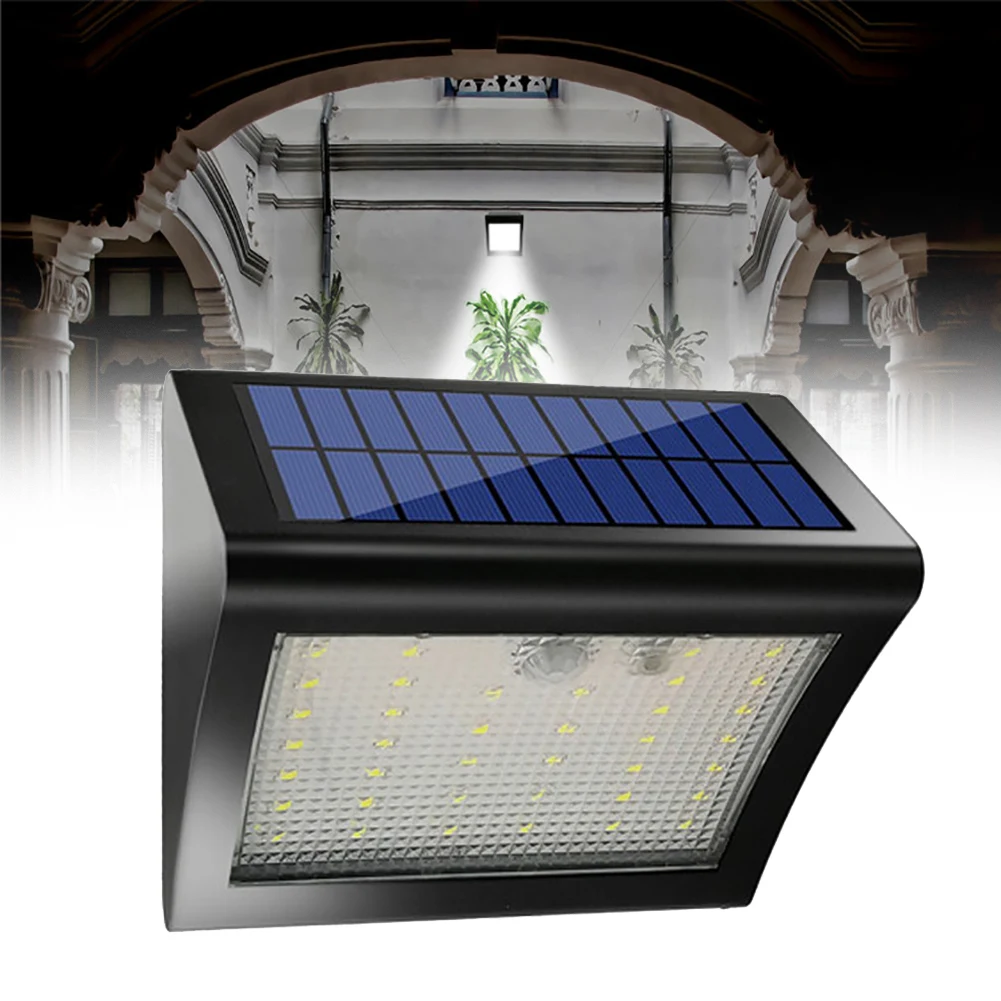 38 LEDs Solar Wall Light Motion Sensor Pathway Patio Wide Angle Security Wireless Home Fence Waterproof Outdoor Garden PIR Yard
38 LEDs Solar Wall Light Motion Sensor Pathway Patio Wide Angle Security Wireless Home Fence Waterproof Outdoor Garden PIR Yard