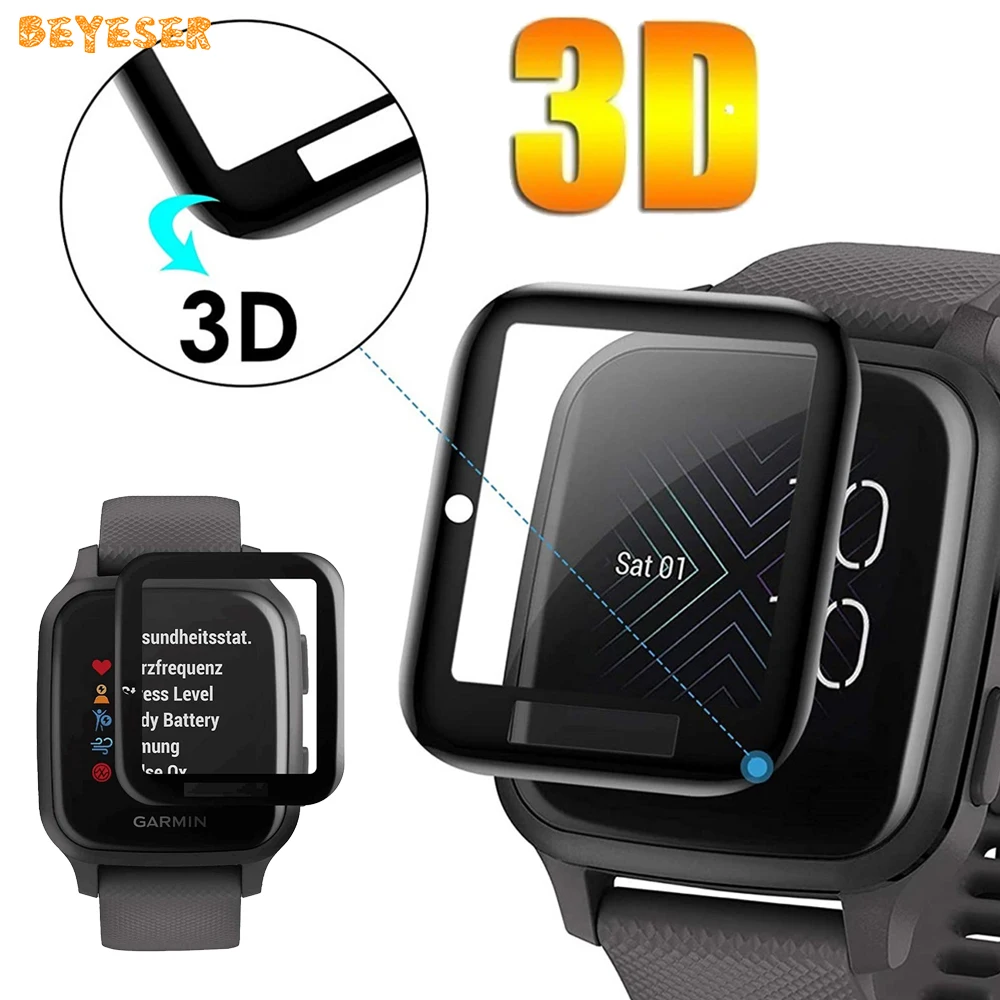 2PC 3D Curved Full Edge Protective Film Cover For Garmin Venu SQ Smartwatch Screen Protector Transparent Ultra-Thin Protection
2PC 3D Curved Full Edge Protective Film Cover For Garmin Venu SQ Smartwatch Screen Protector Transparent Ultra-Thin Protection
