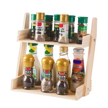 Home Large Capacity Rack Countertop Multi-layer Wooden Herbs Jars Storage Condiment Durable Multifunction Holder Kitchen
Home Large Capacity Rack Countertop Multi-layer Wooden Herbs Jars Storage Condiment Durable Multifunction Holder Kitchen