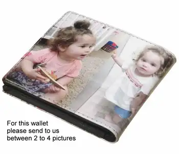 Custom photo wallet for father's day gifts, personalize pictures on the wallets boyfriend Christmas Valentine's day gifts 
Custom photo wallet for father's day gifts, personalize pictures on the wallets boyfriend Christmas Valentine's day gifts