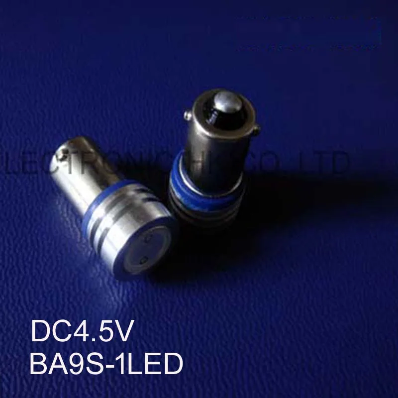 Высокое качество BA9S 4 5 V 1 Вт T11 led BAX9S лампы T4W 4.5VDC 1815 1895 5V светильник лампа 5В
