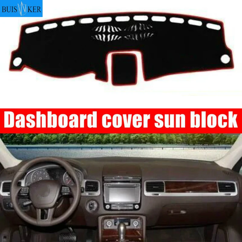For Volkswagen VW Touareg 2011-2014 2015 2016 2017 Dashboard Cover Mat Pad Sun Shade Instrument Protector Carpet Car Accessories
For Volkswagen VW Touareg 2011-2014 2015 2016 2017 Dashboard Cover Mat Pad Sun Shade Instrument Protector Carpet Car Accessories