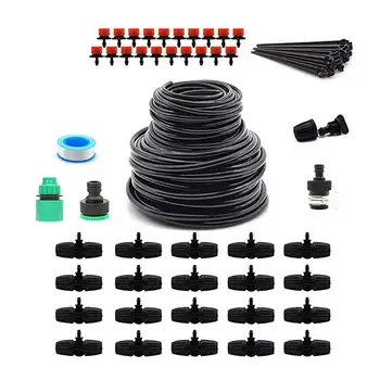 15m Micro-sprinklers Spray Water Cooling Moisturizer Water Irrigation Automatic Watering Kit Set Drip Irrigation Garden Watering
15m Micro-sprinklers Spray Water Cooling Moisturizer Water Irrigation Automatic Watering Kit Set Drip Irrigation Garden Watering