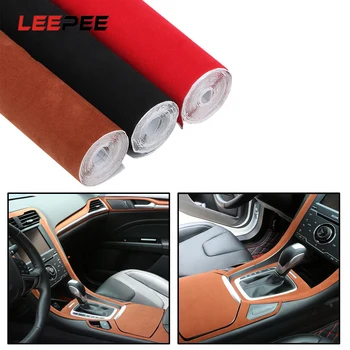 LEEPEE 30*152CM Velvet Suede Fabric Car Wrap Sticker Self Adhesive Film For Auto Interior/Exterior Auto Body Stickers Decoration
LEEPEE 30*152CM Velvet Suede Fabric Car Wrap Sticker Self Adhesive Film For Auto Interior/Exterior Auto Body Stickers Decoration