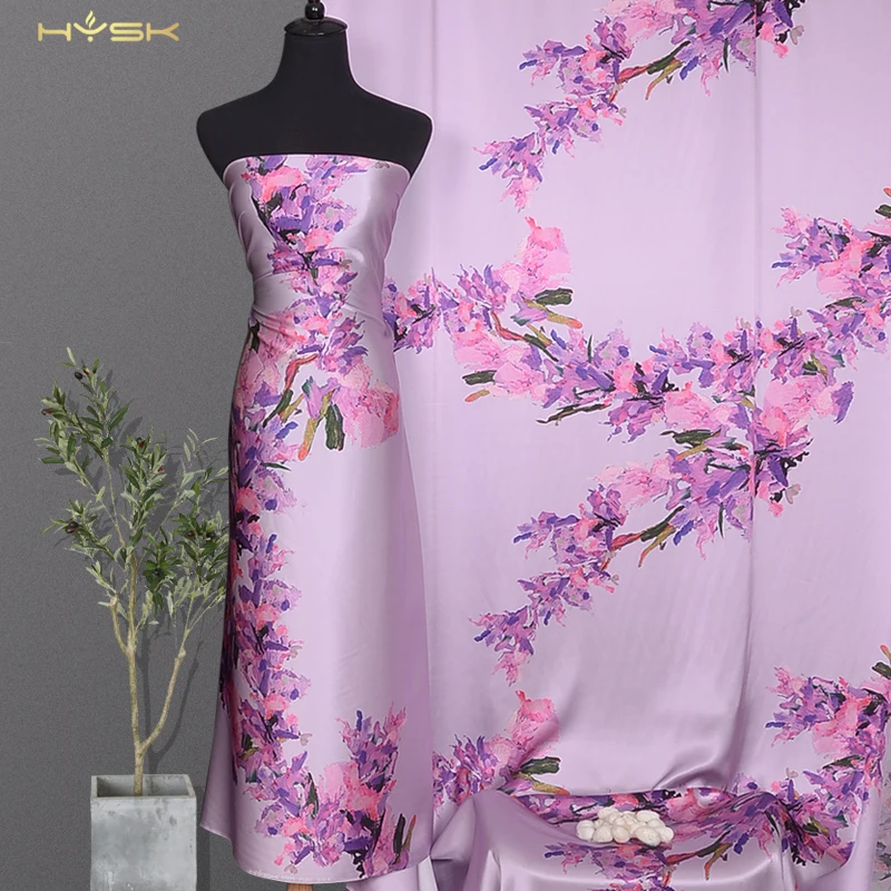 Ткань HYSK из натурального шелка, сатина, шармеза, абстрактный большой принт, луг, уникальный узор, Шелковый материал для шитья, цена по метру E2419
Ткань HYSK из натурального шелка, сатина, шармеза, абстрактный большой принт, луг, уникальный узор, Шелковый материал для шитья, цена по метру E2419