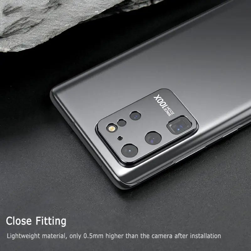 2020 NEW High Quality Mobile Phone Lens Metal Protection Anti-fall Anti-cracking Phone Ring Camera Film Suitable For Samsung S20