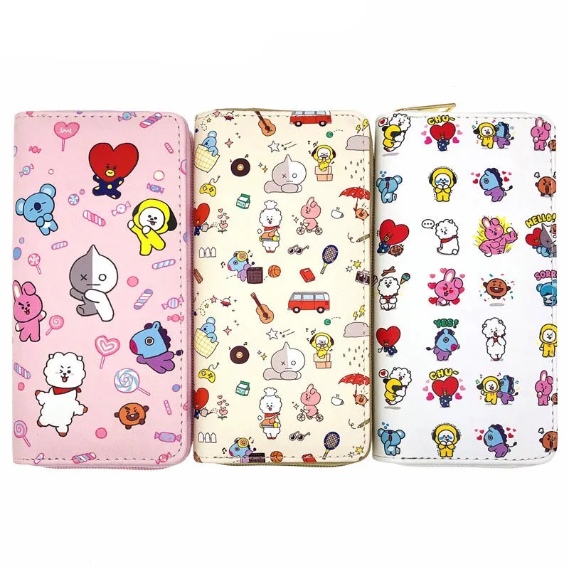KANDRA Lovely Cartoon PU Leather Wallet for Women Clutch Long Purses 2020 Girls Coin Purse Card Holder Zipper Bag
KANDRA Lovely Cartoon PU Leather Wallet for Women Clutch Long Purses 2020 Girls Coin Purse Card Holder Zipper Bag