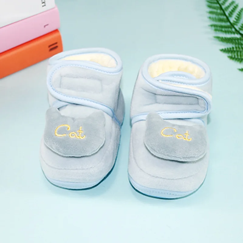 Low Top Low-Top Children Cotton-padded Shoes Soft Crystal Velvet Shoe Upper Velcro CHILDREN'S Shoes Hand-made BABY'S Shoes
Low Top Low-Top Children Cotton-padded Shoes Soft Crystal Velvet Shoe Upper Velcro CHILDREN'S Shoes Hand-made BABY'S Shoes