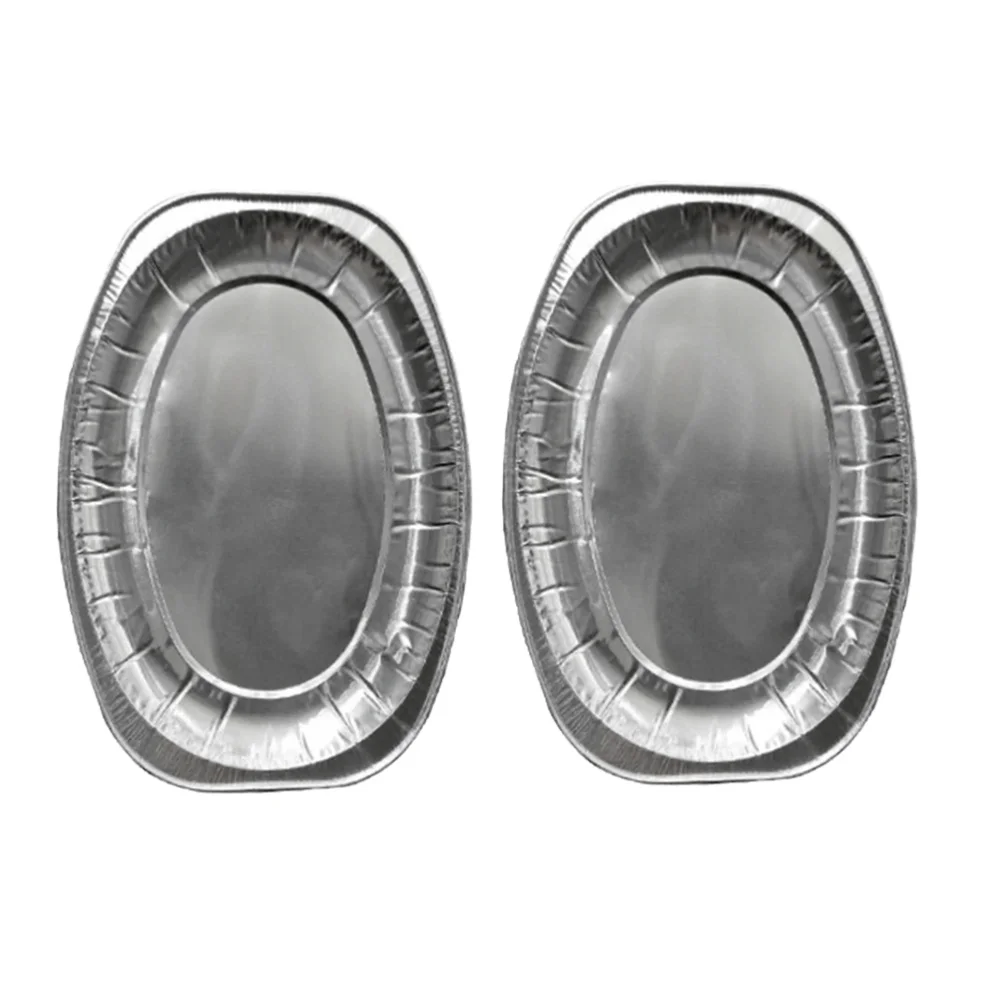 20pcs Disposable Oval Serving Plates Aluminium Foil Tray Serving Dishes Tableware for Catering BBQ Banquet Parties (Random Style
20pcs Disposable Oval Serving Plates Aluminium Foil Tray Serving Dishes Tableware for Catering BBQ Banquet Parties (Random Style