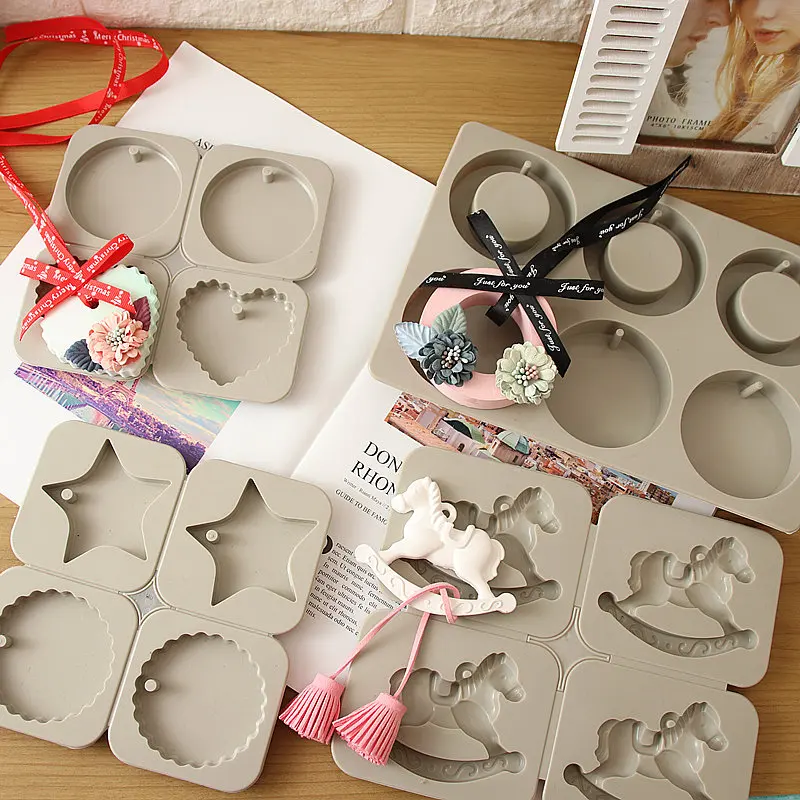 Aroma plaster tablets Molds Wax Pendant Molds Silicone Concrete Pendant Molds Gypsum Plaster Crafts Mould
Aroma plaster tablets Molds Wax Pendant Molds Silicone Concrete Pendant Molds Gypsum Plaster Crafts Mould