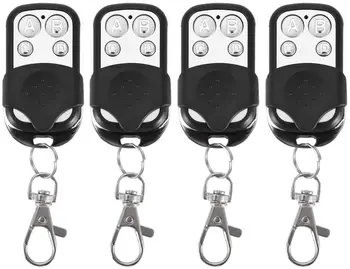 Wireless Cloning Remote Control Key Fob,4pcs 4 Buttons Universal 433mhz Electric Cloning Gate Garage Door Opener
Wireless Cloning Remote Control Key Fob,4pcs 4 Buttons Universal 433mhz Electric Cloning Gate Garage Door Opener