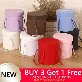 Buy 3 get 1 Free Large Round Flower Boxes Lid Cardboard Hug Bucket Plain Customization Wholesale Gift Box Bags Wrapping Supplies
Buy 3 get 1 Free Large Round Flower Boxes Lid Cardboard Hug Bucket Plain Customization Wholesale Gift Box Bags Wrapping Supplies
