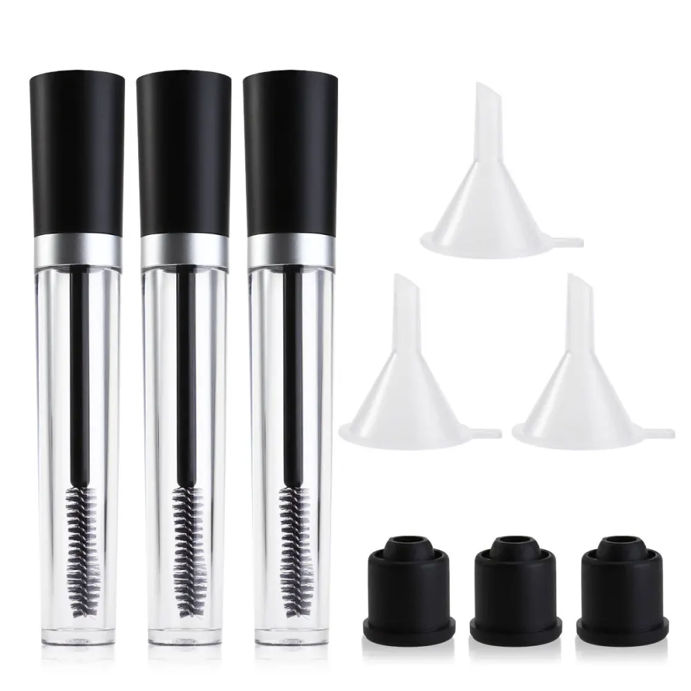 1 Set Empty Mascara Tube Eyelash Cream Bottle Eyelash Cream Container with Funnels Empty Round Plastic Mascara Tubes Eyelash Cre
1 Set Empty Mascara Tube Eyelash Cream Bottle Eyelash Cream Container with Funnels Empty Round Plastic Mascara Tubes Eyelash Cre