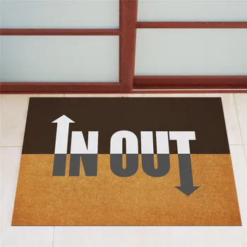 Letters In Out Print Door Mats Outdoor Anti-slip Rubber Doormat Hallway Bathroom Rugs Floor Mats Kitchen Carpet tapis de cuisine
Letters In Out Print Door Mats Outdoor Anti-slip Rubber Doormat Hallway Bathroom Rugs Floor Mats Kitchen Carpet tapis de cuisine