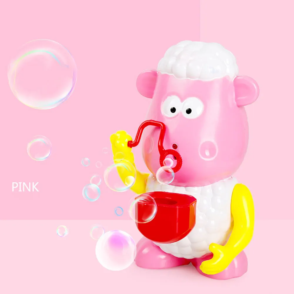 Cute Sheep Automatic Bubble Machine Blower Maker Party Summer Outdoor Toy Wedding Props Romantic Atmosphere Dropshipping
Cute Sheep Automatic Bubble Machine Blower Maker Party Summer Outdoor Toy Wedding Props Romantic Atmosphere Dropshipping