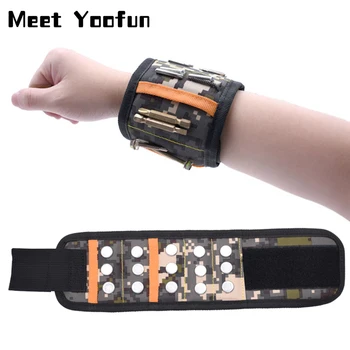 15 Magnets Camouflage Wrist Magnetic Storage Bag Repair Tool Magnets Bangles Holding Scissors Screws Nails Tips Storage Tools
15 Magnets Camouflage Wrist Magnetic Storage Bag Repair Tool Magnets Bangles Holding Scissors Screws Nails Tips Storage Tools